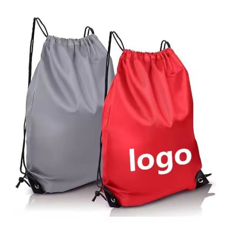 Saco com cordão para impressão de logotipo